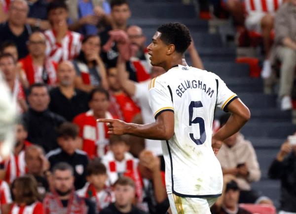 ‘Really special’ Bellingham strikes on debut as Real Madrid beat Athletic Bilbao